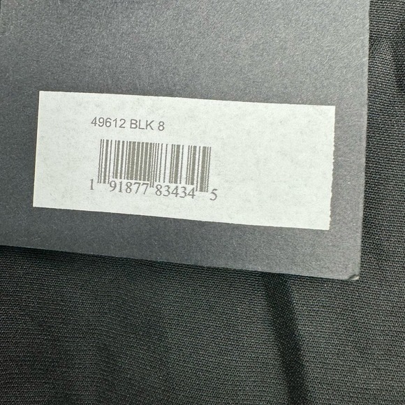 Mac Duggal High Neck Flared Sheer Sleeves Mini Dress Black Size 8 NWT - Picture 10 of 10